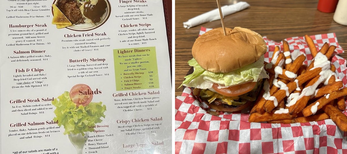 John Henry's Restaurant Menu