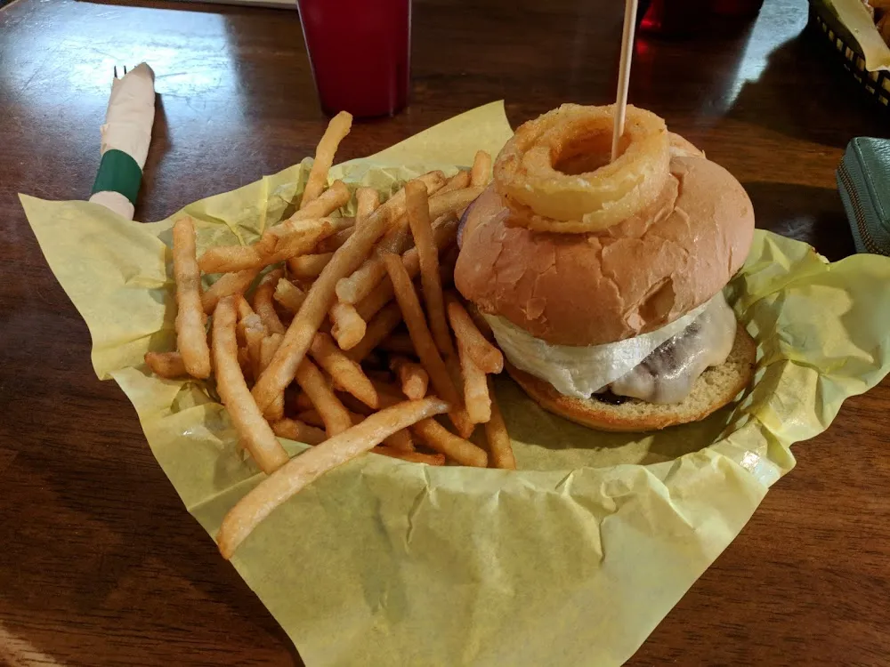 Alpine Burger and Fries