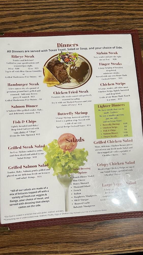 John Henry's Restaurant Menu image 1